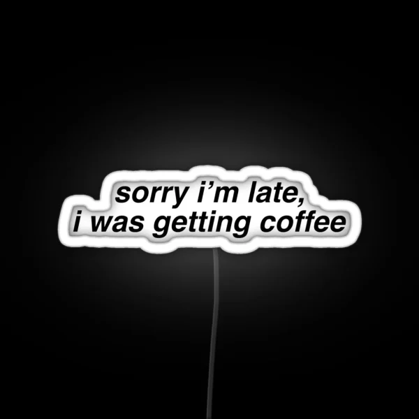 Coffee RGB Neon Sign