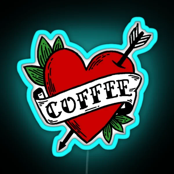 Coffee RGB Neon Sign