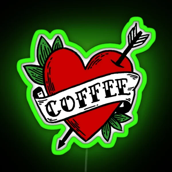 Coffee RGB Neon Sign