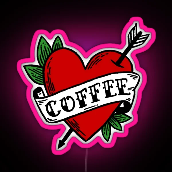 Coffee RGB Neon Sign