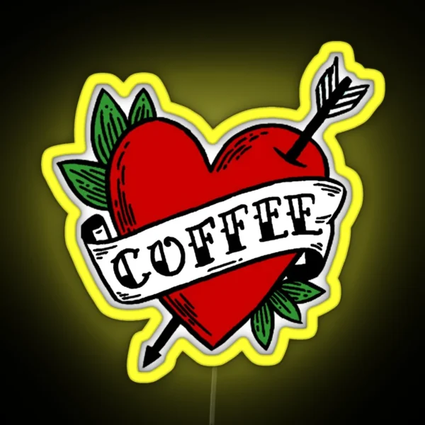 Coffee RGB Neon Sign