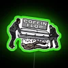 Active LED neon sign for gaming room decor statement