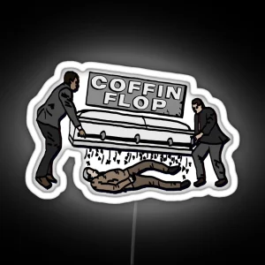 Coffin Flop RGB Neon Sign