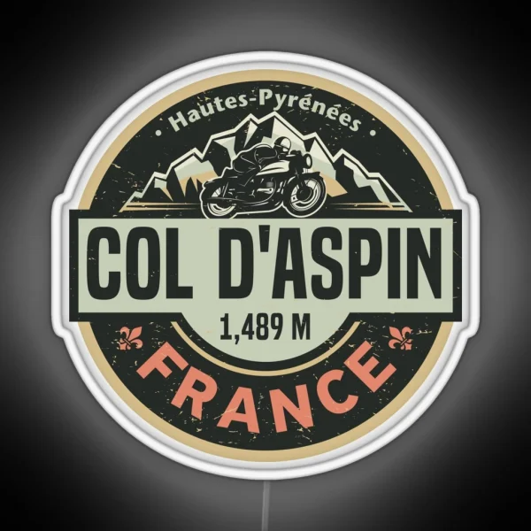 Col D Aspin France RGB Neon Sign