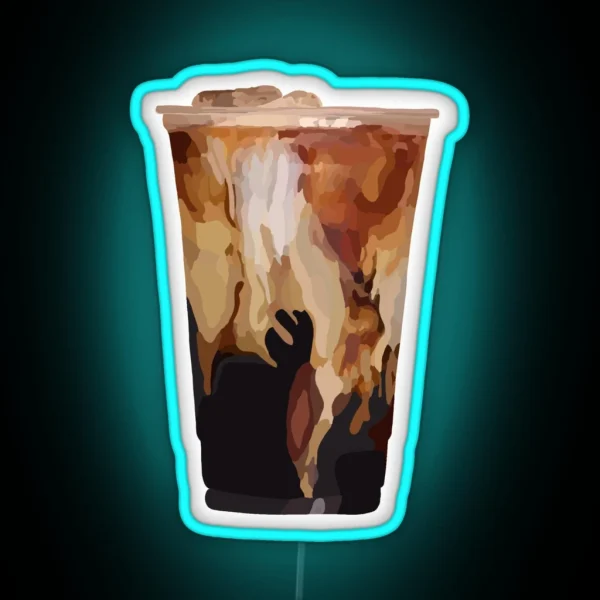 Cold Brew Coffee RGB Neon Sign