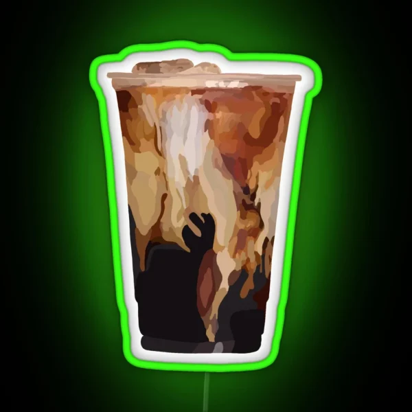 Cold Brew Coffee RGB Neon Sign