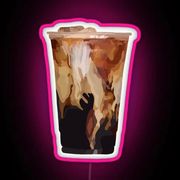 Cold Brew Coffee RGB Neon Sign