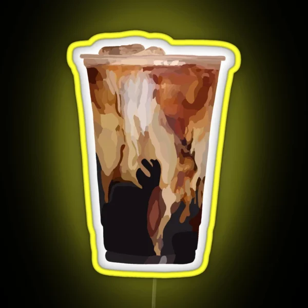 Cold Brew Coffee RGB Neon Sign