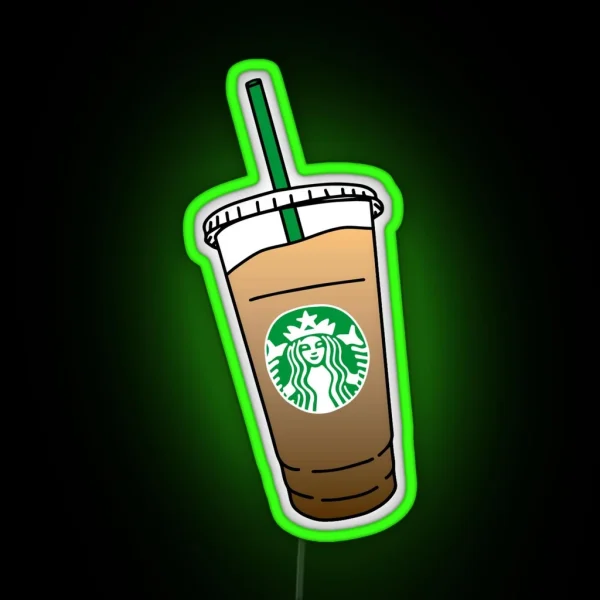 Cold Brew Coffee RGB Neon Sign