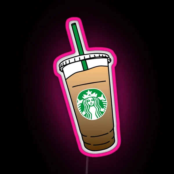 Cold Brew Coffee RGB Neon Sign