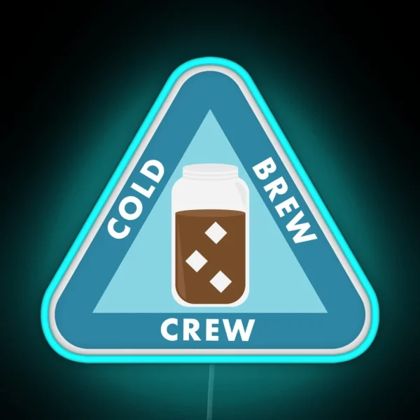Cold Brew Crew RGB Neon Sign