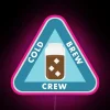 Cold Brew Coffee Shop Decorative RGB Neon Sign Bar Sign