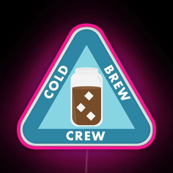 Cold Brew Crew RGB Neon Sign