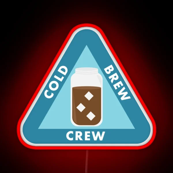 Cold Brew Crew RGB Neon Sign