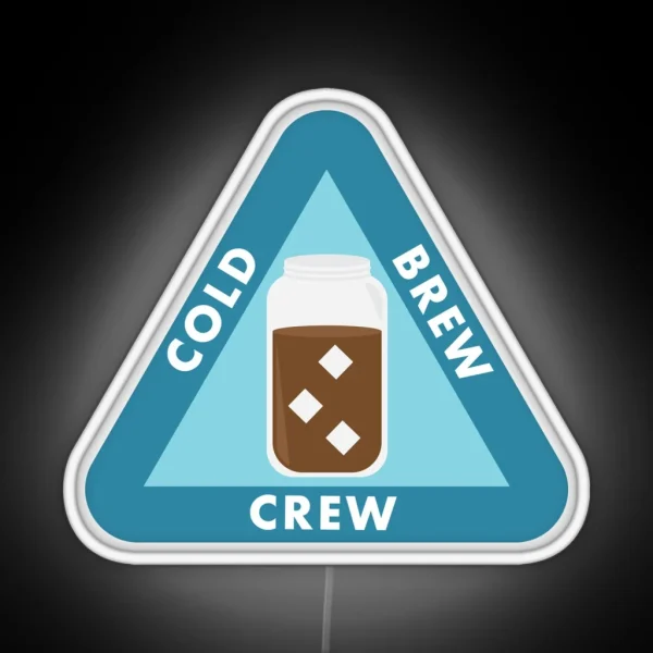 Cold Brew Crew RGB Neon Sign