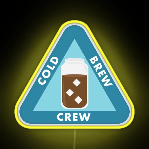 Cold Brew Crew RGB Neon Sign