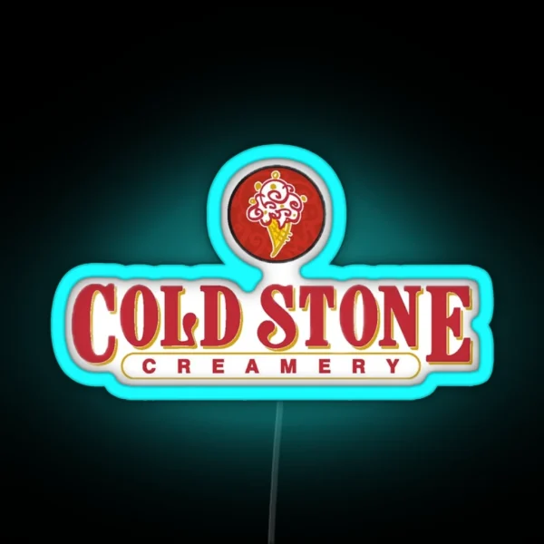 Cold Stone RGB Neon Sign