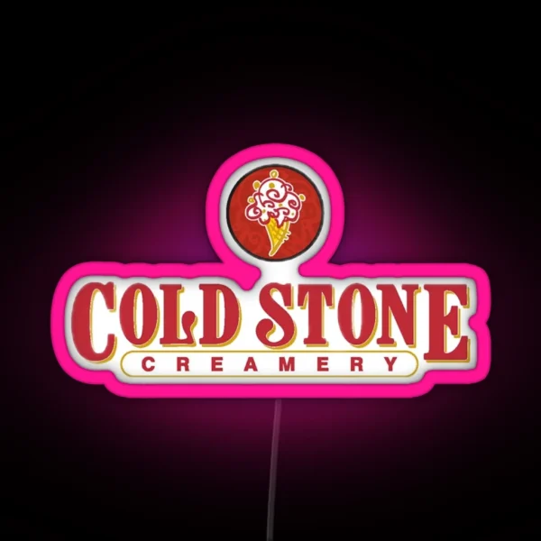 Cold Stone RGB Neon Sign