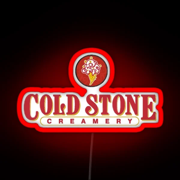 Cold Stone RGB Neon Sign