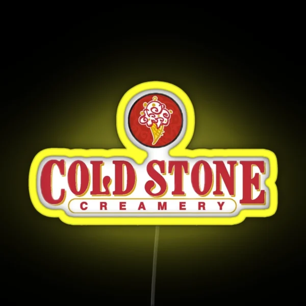Cold Stone RGB Neon Sign