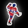 Neon Hockey Sign with RGB Lighting for Home Decorations Fans