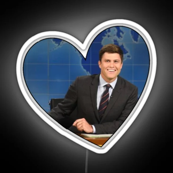 Colin Jost Small RGB Neon Sign