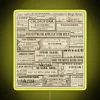 Vintage Inspired Pharmacy Label Collage RGB LED Neon Sign Artwork