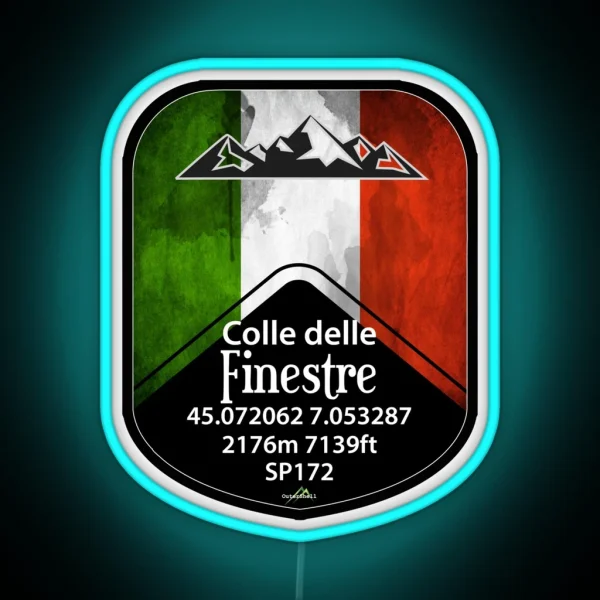 Colle Delle Finestre Italy Led And Led RGB Neon Sign