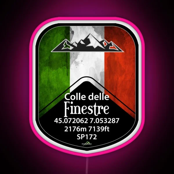 Colle Delle Finestre Italy Led And Led RGB Neon Sign