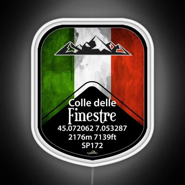 Colle Delle Finestre Italy Led And Led RGB Neon Sign