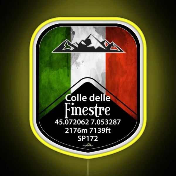 Colle Delle Finestre Italy Led And Led RGB Neon Sign