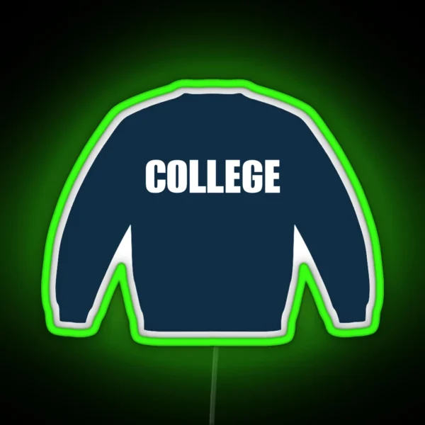 College RGB Neon Sign