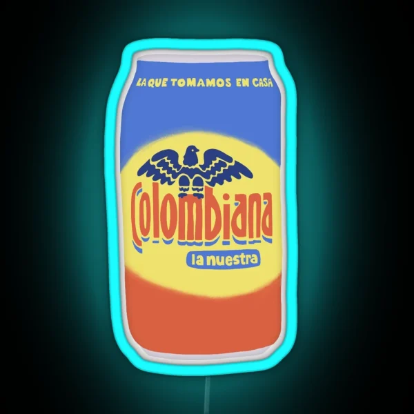 Colombiana La Nuestra RGB Neon Sign