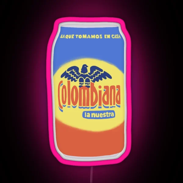 Colombiana La Nuestra RGB Neon Sign