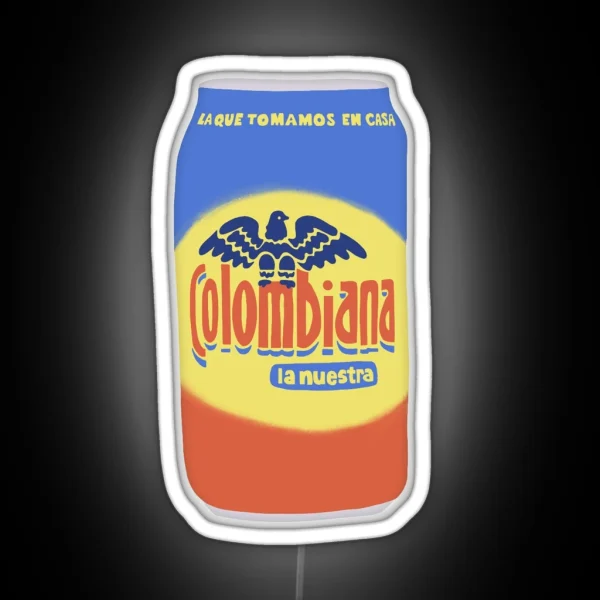 Colombiana La Nuestra RGB Neon Sign