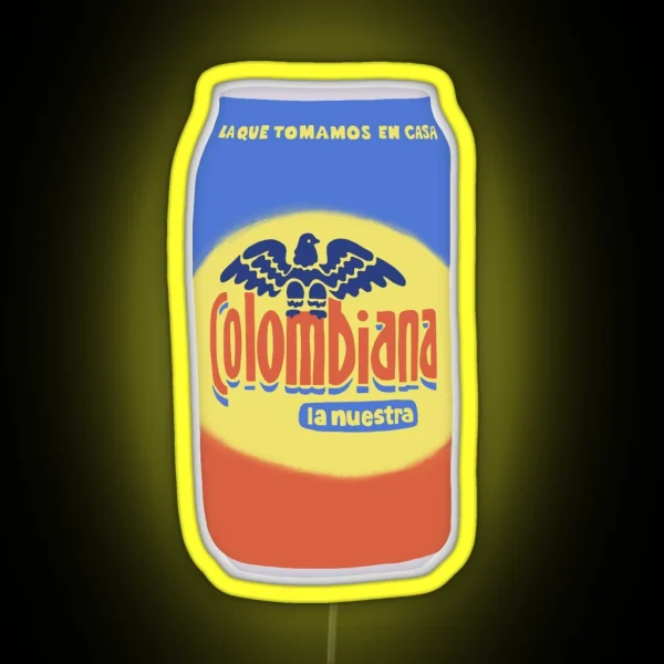 Colombiana La Nuestra RGB Neon Sign
