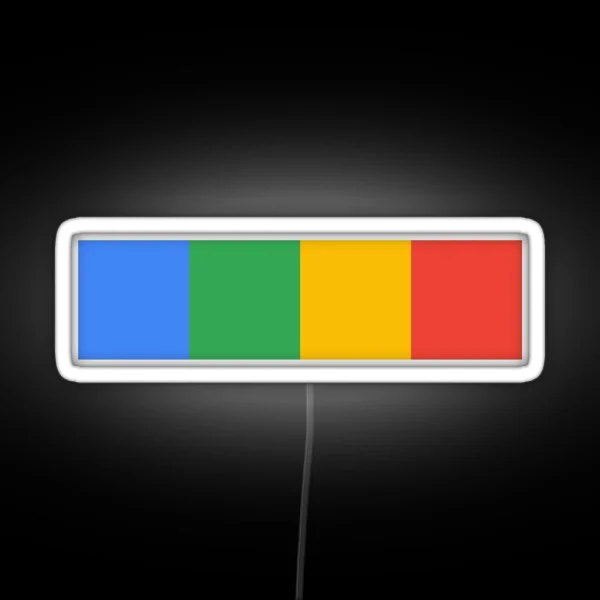 Color Palette RGB Neon Sign