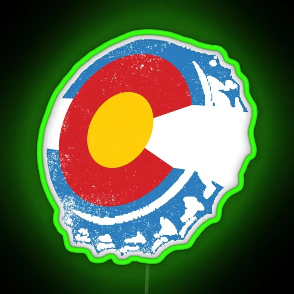 Colorado Brewers Colorado Hometown Series RGB Neon Sign