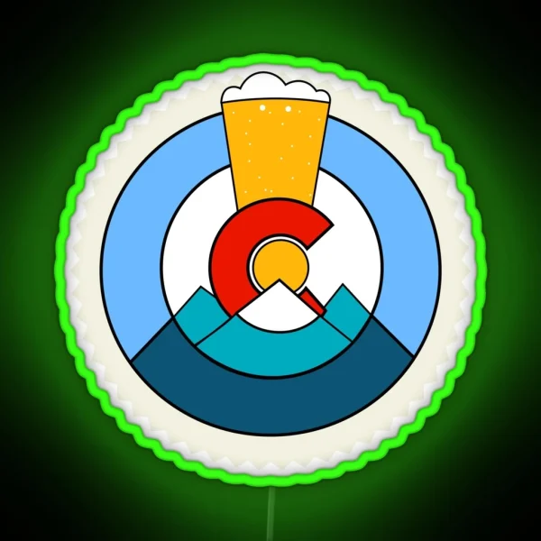 Colorado Drink Local Led RGB Neon Sign
