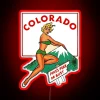 Colorado Pikes Peak or Bust Neon Sign for Adventurous Travelers Everywhere