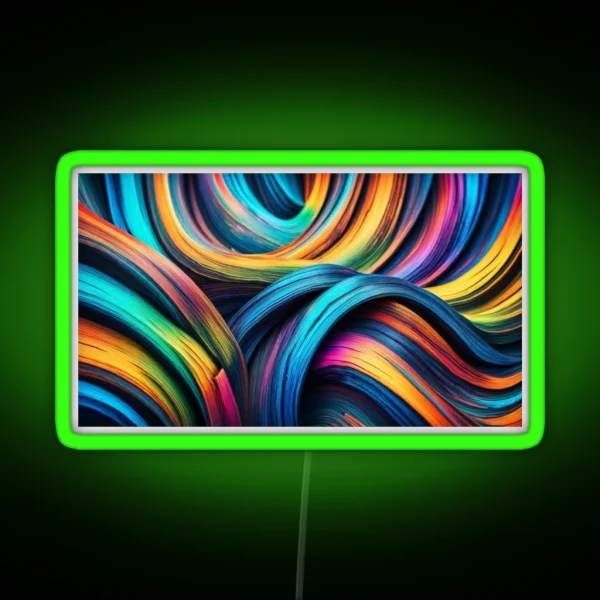 Colorful Chaos RGB Neon Sign