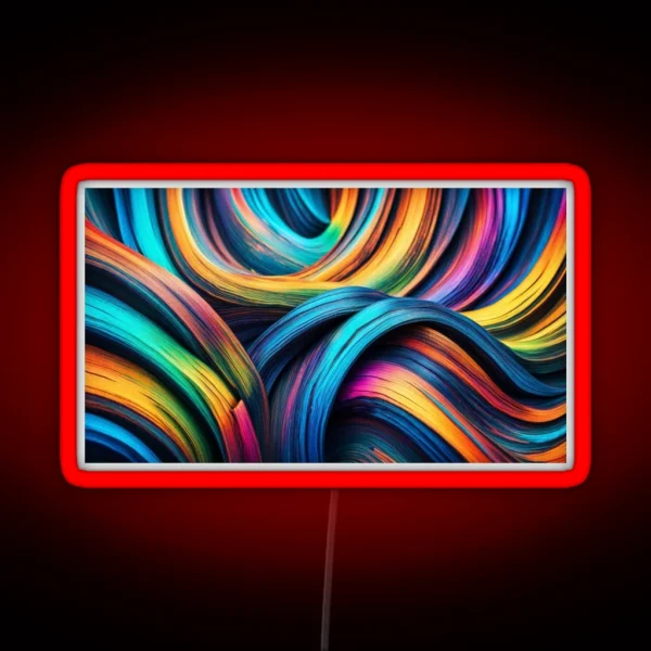 Colorful Chaos RGB Neon Sign