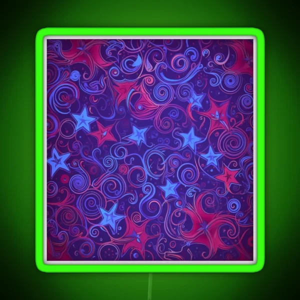 Colorful Chaos RGB Neon Sign