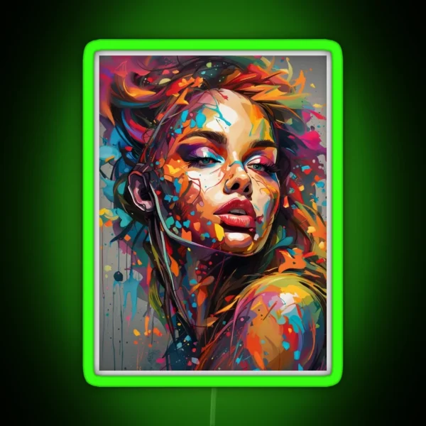 Colorful Chaos RGB Neon Sign