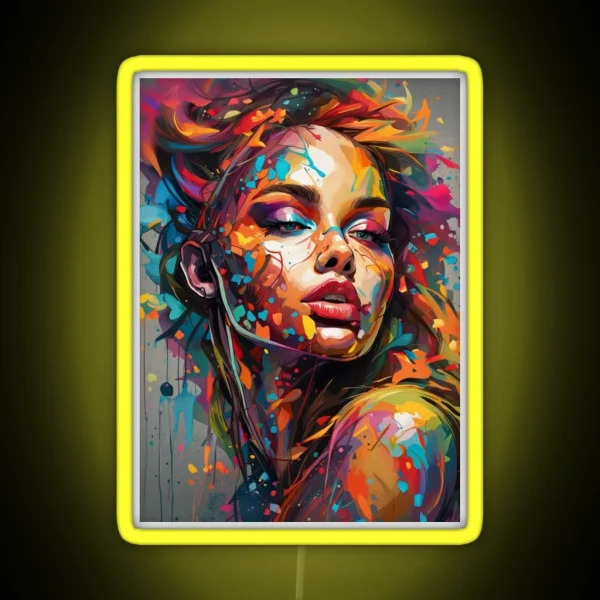 Colorful Chaos RGB Neon Sign