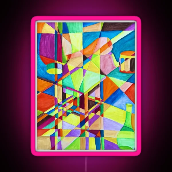 Colorful Chaos RGB Neon Sign