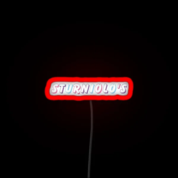 Colorful Logo Name Youtuber RGB Neon Sign