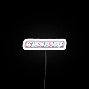 Colorful Logo Name Youtuber RGB Neon Sign