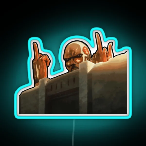 Colossal Titan RGB Neon Sign