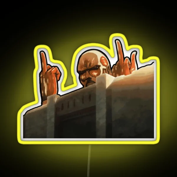 Colossal Titan RGB Neon Sign
